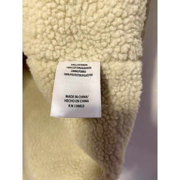 Cody James Vest Mens Size Large Tan Brown Sherpa Lined Western Cowboy Outdoors - Picture 8 of 8